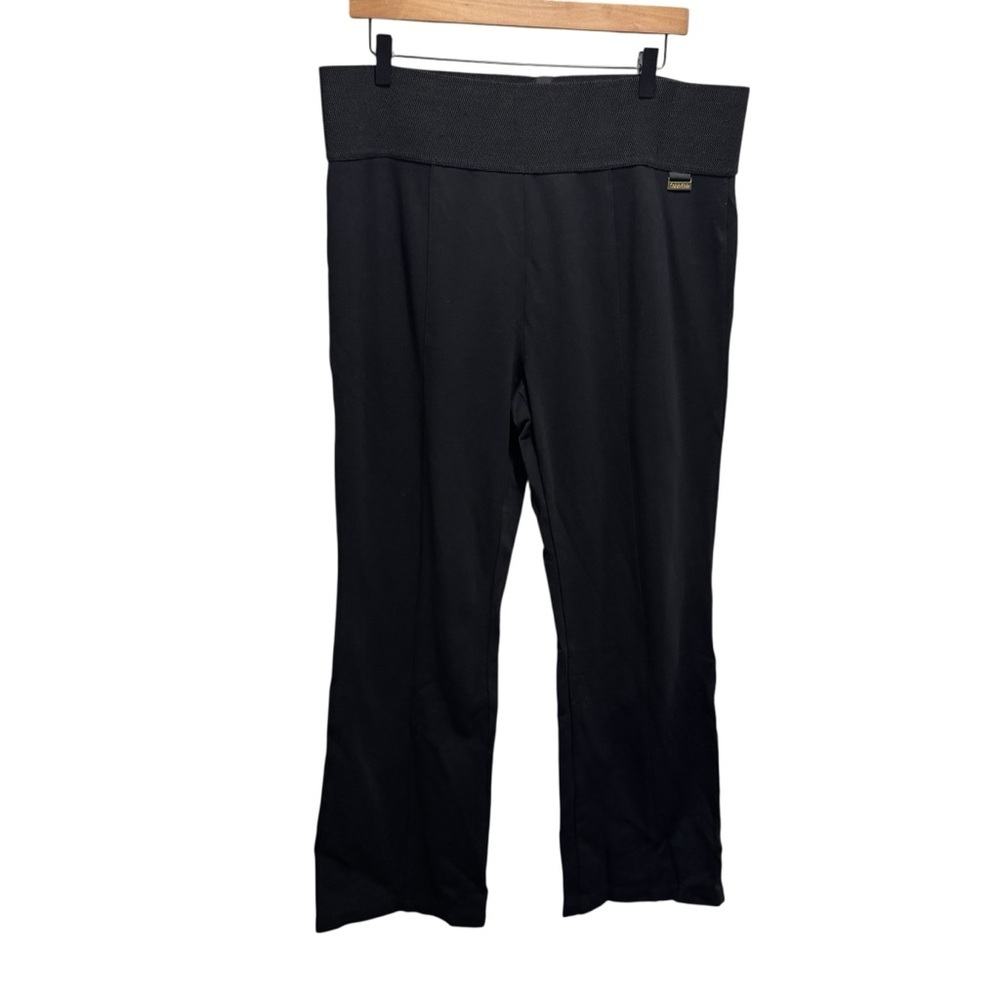 Calvin Klein Women's Straight Leg Ponte Dress Pants Size 2X